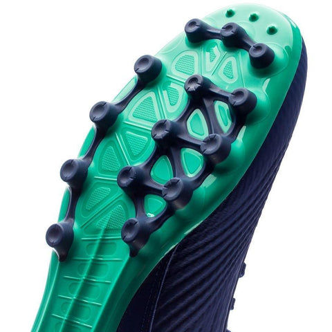 Image of Adidas Predator 18.3 AG/FG Soccer Cleats Royal Blue White Green - KicksNatics