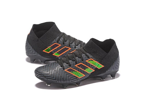 Image of adidas Nemeziz 18.1 FG Black Orange Green - KicksNatics