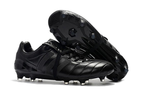 Image of Adidas Predator Mania Champagne FG Soccer Cleats Full Black - KicksNatics