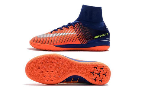 Image of Nike MercurialX Proximo II IC Royal Blue Chrome Total Crimson - KicksNatics