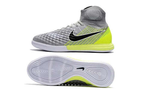Image of Nike MagistaX Proximo II IC Soccer Shoes Wolf Grey Black Cool Grey - KicksNatics