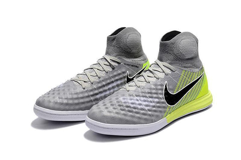 Image of Nike MagistaX Proximo II IC Soccer Shoes Wolf Grey Black Cool Grey - KicksNatics