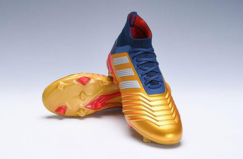 Image of Adidas Predator 19.1 FG Orange Blue - KicksNatics