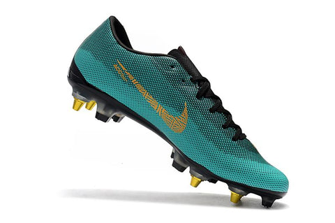 Image of Nike Mercurial Vapor XII PRO SG Blue Gold - KicksNatics