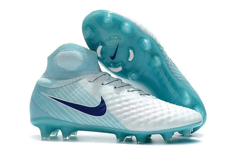 Image of Nike Magista Obra II White light blue dark blue - KicksNatics