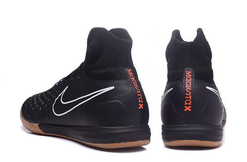 Image of Nike MagistaX Proximo II IC Soccer Shoes Black White Orange - KicksNatics