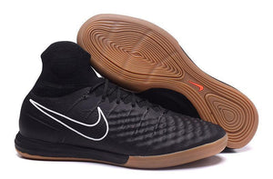 Nike MagistaX Proximo II IC Soccer Shoes Black White Orange - KicksNatics