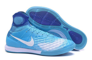 Nike MagistaX Proximo II IC Soccer Shoes Volt Blue White - KicksNatics