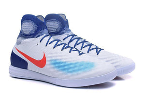Nike MagistaX Proximo II IC Soccer Shoes White Blue Red