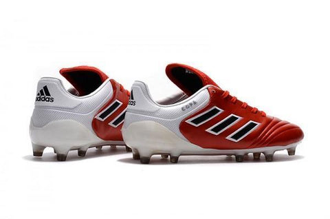 Image of Adidas Copa 17.1 FG Soccer Cleats Red Core Black White - KicksNatics
