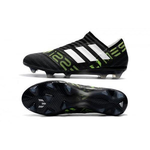 Adidas Nemeziz 17.1 FG Soccer Shoes Black White Yellow - KicksNatics