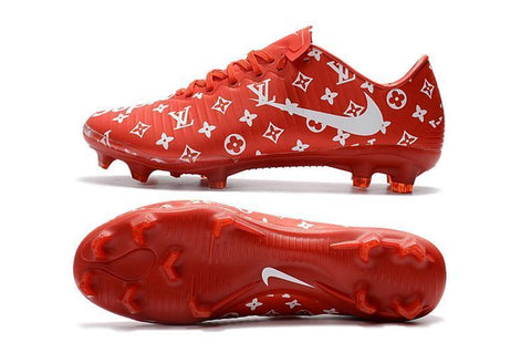 Image of Nike Mercurial Vapor XI FG Soccer Cleats Red White - KicksNatics