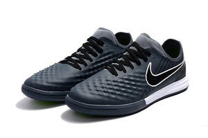 Nike MagistaX Finale II IC Soccer Shoes Black Green - KicksNatics