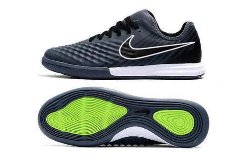 Image of Nike MagistaX Finale II IC Soccer Shoes Black Green - KicksNatics
