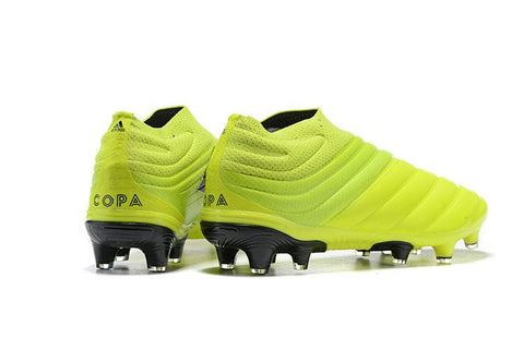 Image of Adidas Copa 19+ FG Light Green Black - KicksNatics