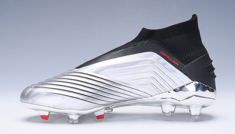 Image of Adidas Predator 19.1 FG Silver Black - KicksNatics