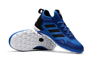 Adidas ACE Tango 17+ Purecontrol Turf Soccer Cleats Navy Blue Black - KicksNatics