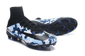 Nike Mercurial Superfly V FG Soccer Cleats Military Camouflage Blue - KicksNatics