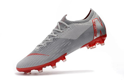 Image of NIKE Mercurial Superfly VI 360 Elite AG High Low Silver Red - KicksNatics
