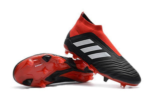 Adidas Predator 18+ FG Soccer Cleats Solar Red Core Black White - KicksNatics