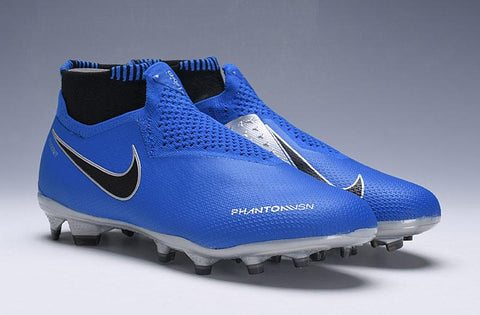 Image of Nike Phantom Vision Elite DF FG Blue Silver Black
