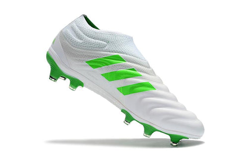 Image of Adidas Copa 19+ FG White Green - KicksNatics