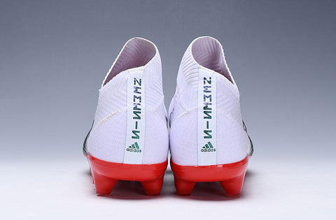 Image of adidas Nemeziz 18+ FG White Black Red - KicksNatics