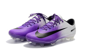 Nike Mercurial Vapor XI FG Soccer Cleats Purple White - KicksNatics