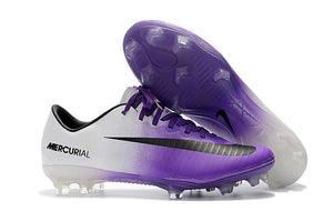 Nike Mercurial Vapor XI FG Soccer Cleats Purple White