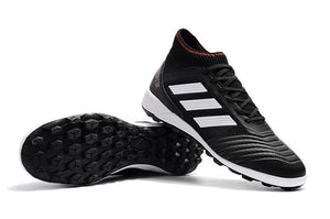 Adidas Predator Tango 18.3 Turf Soccer Cleats All Black White - KicksNatics