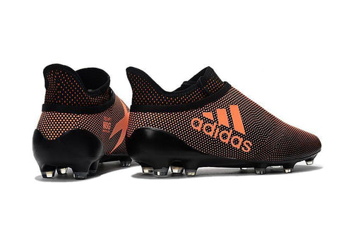 Image of Adidas X 17+ Purechaos FG Soccer Cleats Orange Black - KicksNatics