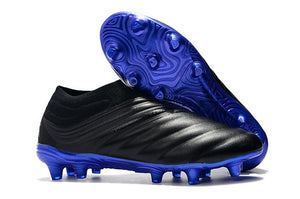Adidas Copa 19+ FG Black Blue Studs - KicksNatics