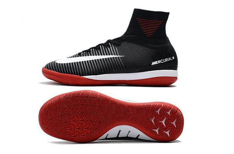 Image of Nike MercurialX Proximo II DF IC IC0059 Black White University Red - KicksNatics
