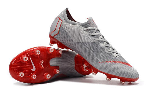 Image of NIKE Mercurial Superfly VI 360 Elite AG High Low Silver Red - KicksNatics