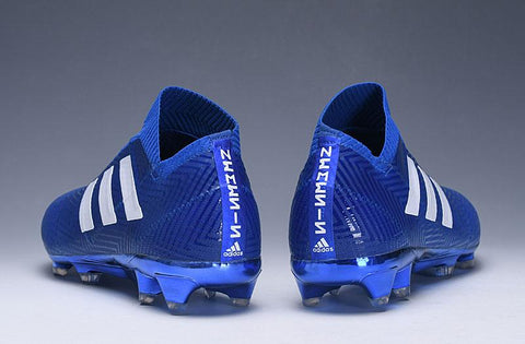 Image of adidas Nemeziz 18+ FG Blue White - KicksNatics