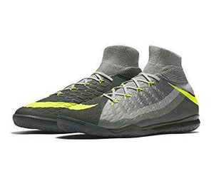 Nike HypervenomX Proximo II DF IC Soccer Shoes Black Volt Dark Grey - KicksNatics