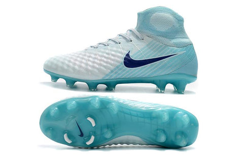 Image of Nike Magista Obra II White light blue dark blue - KicksNatics