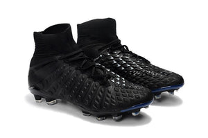 Nike Hypervenom Phantom III DF FG Soccer Cleats All Black