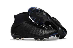 Nike Hypervenom Phantom III DF FG Soccer Cleats All Black - KicksNatics