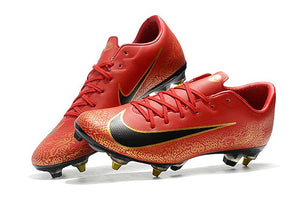 Nike Mercurial Vapor XII PRO SG Red Gold Lining - KicksNatics