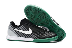 Nike MagistaX Finale II IC Soccer Shoes Green Black White - KicksNatics