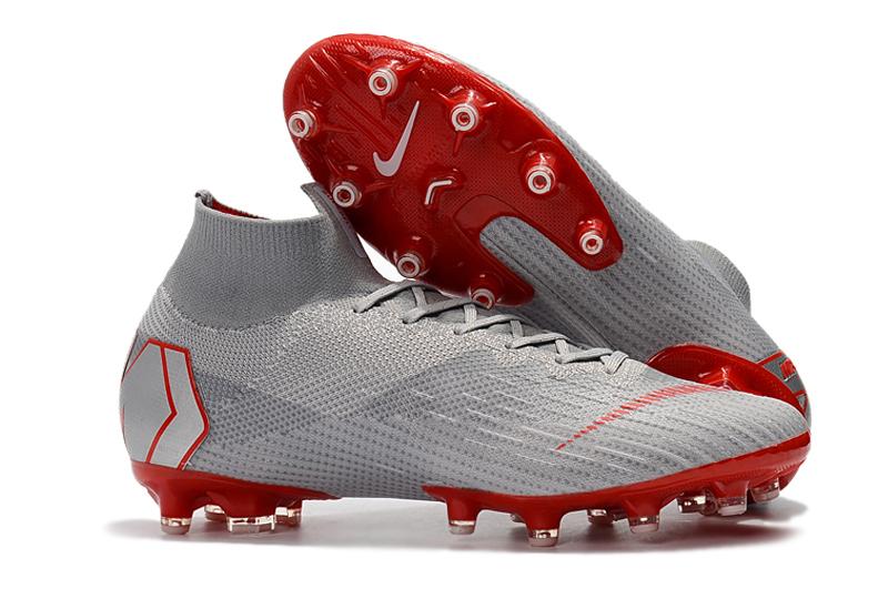Nike mercurial superfly vi 360 elite fg soccer cleats-red Clearance