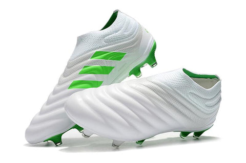Image of Adidas Copa 19+ FG White Green - KicksNatics