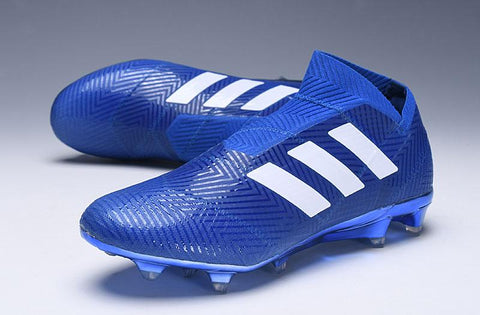 Image of adidas Nemeziz 18+ FG Blue White - KicksNatics