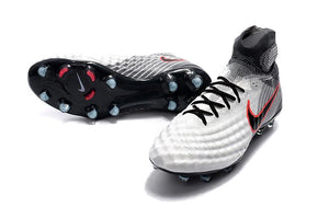 Nike Magista obra II FG White Black Red - KicksNatics