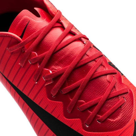 Image of Nike Mercurial Vapor XI FG Soccer Cleats University Red Black - KicksNatics