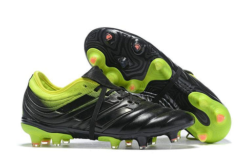 Image of Adidas Copa 19.1 FG Black Green - KicksNatics