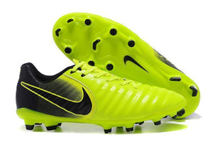 Nike Tiempo Legend VII FG Soccer Cleats Green Black