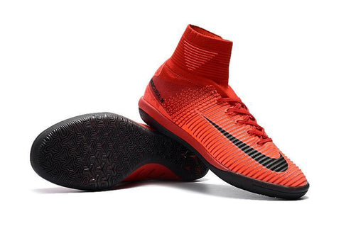 Image of Nike MercurialX Proximo II IC IC0063 Red Black Bright Hyper Crimson - KicksNatics