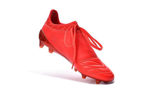 Image of Adidas X 16+ Purechaos FG Soccer Cleats Ground Red Silver - KicksNatics